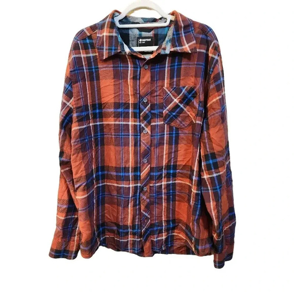 Marmot Other - Men's Marmot Flannel Long Sleeved Lightweight XL